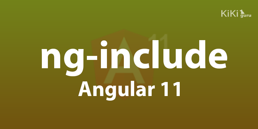 Cách xài ng-include với angular 11 và hybrid-app